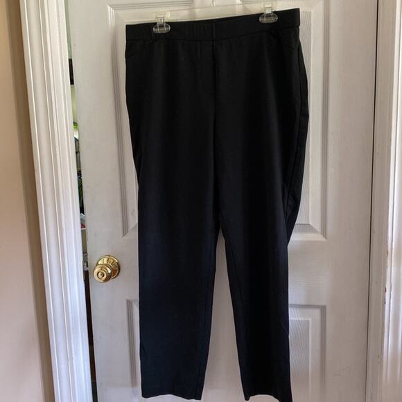 J. Jill Pants - J. Jill Ponte L black slim leg leggings